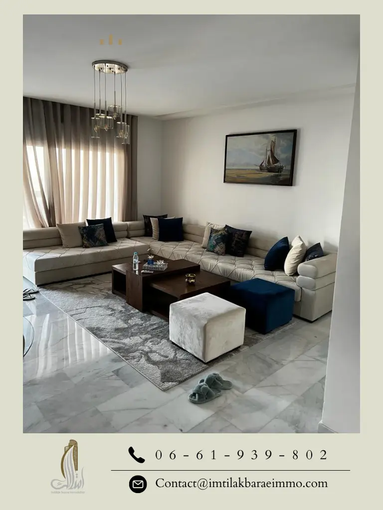 Appartement Moderne à Louer – CFC Casablanca, 2 Chambres + Parking