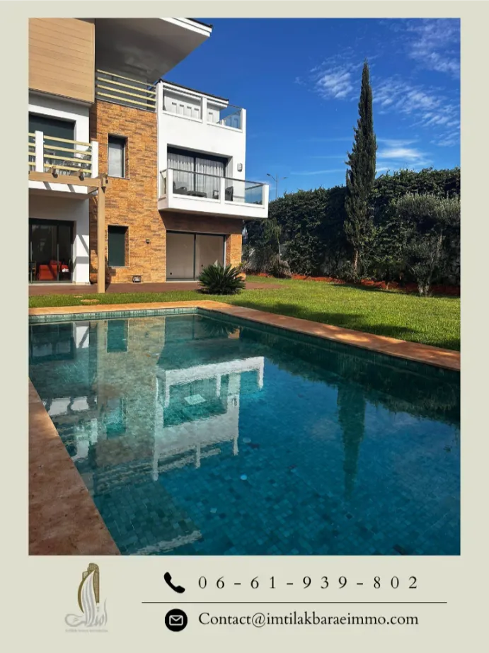 À Vendre : Appartement Rez-de-Jardin avec Piscine – Palmeraie Ville Verte