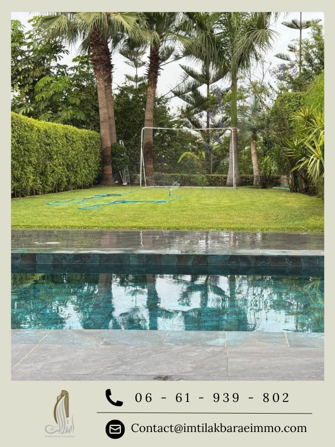 Villa de luxe à vendre à Bouskoura​