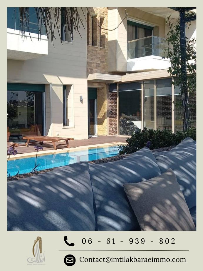 Villa de luxe à vendre à Bouskoura